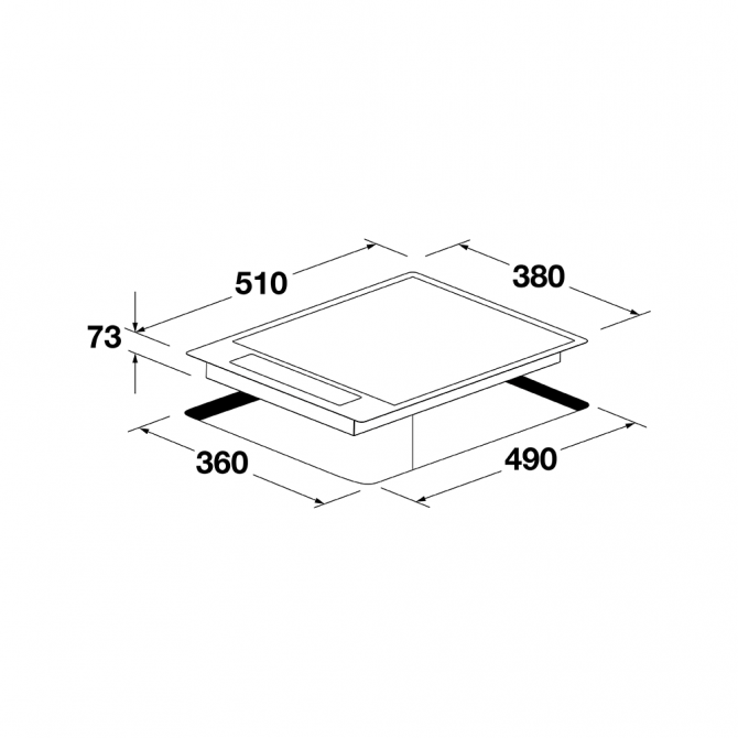 40 INDUCTION WOK Fulgor Milano